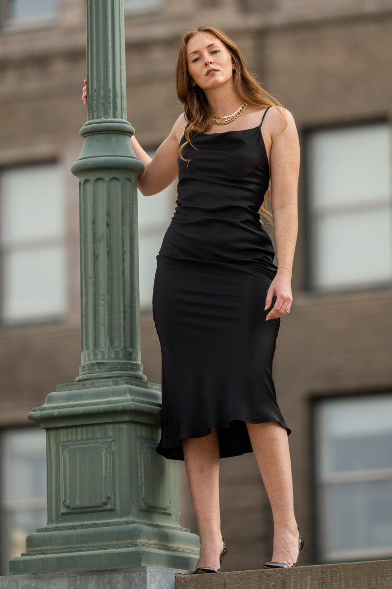 CHARELLE DRESS [BLACK]