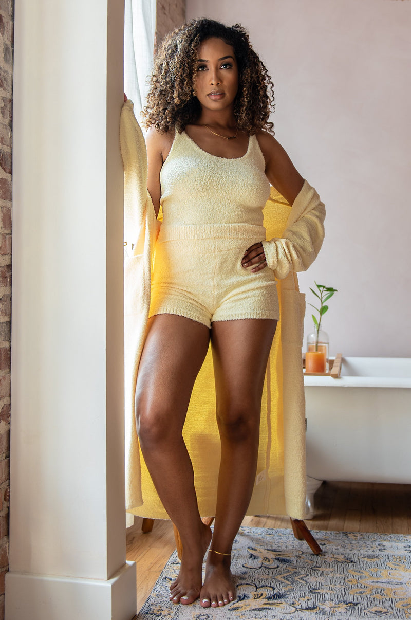 COZ'E LONG ROBE [LEMON]