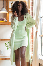 COZ'E LONG ROBE [AVOCADO]