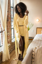 COZ'E LONG ROBE [LEMON]