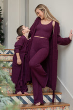 IVY COZ'E ROBE [PLUM]