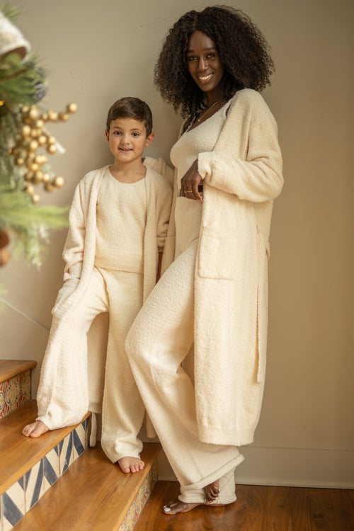 COZ'E LONG ROBE [IVORY]
