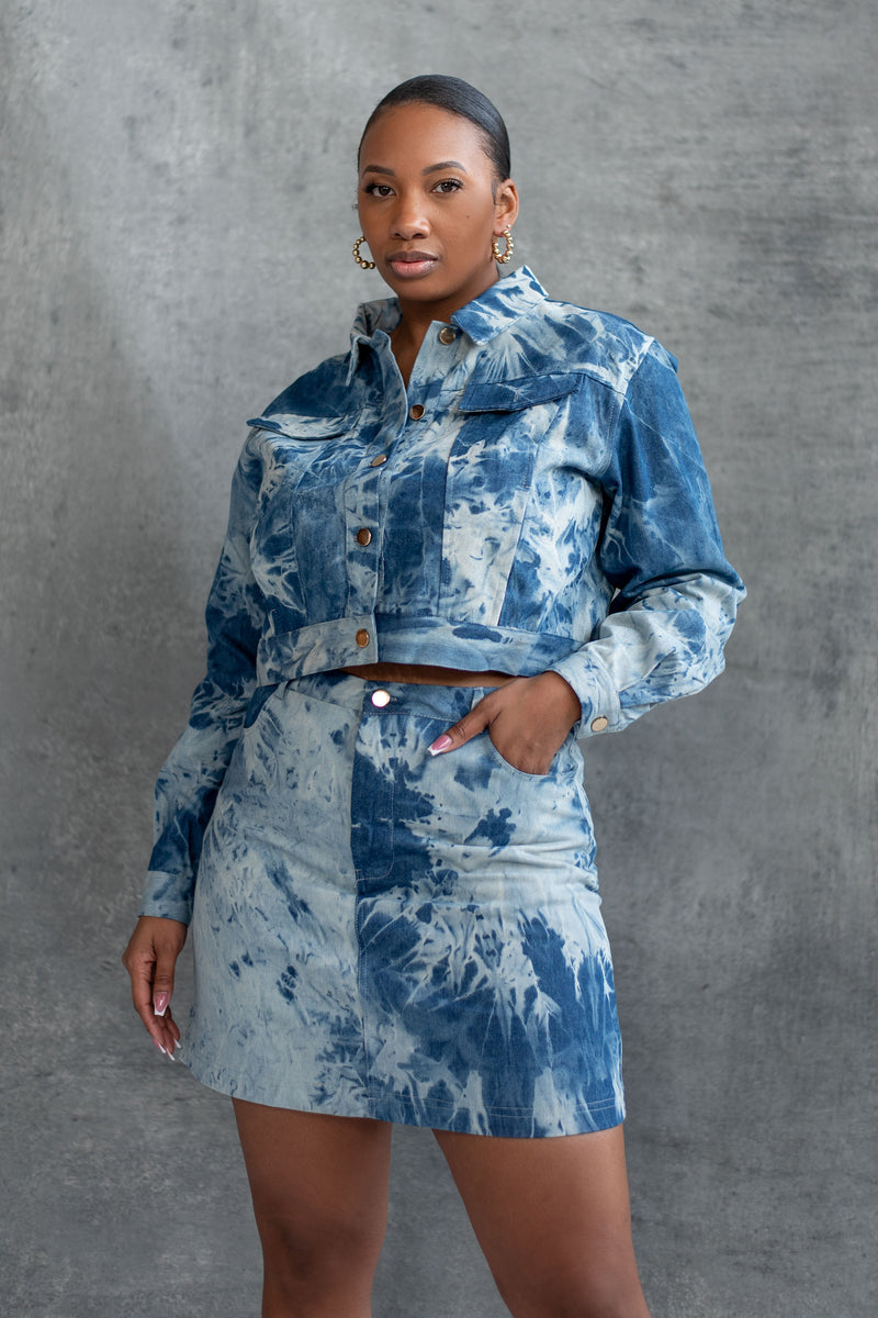 DANICA DENIM SKIRT