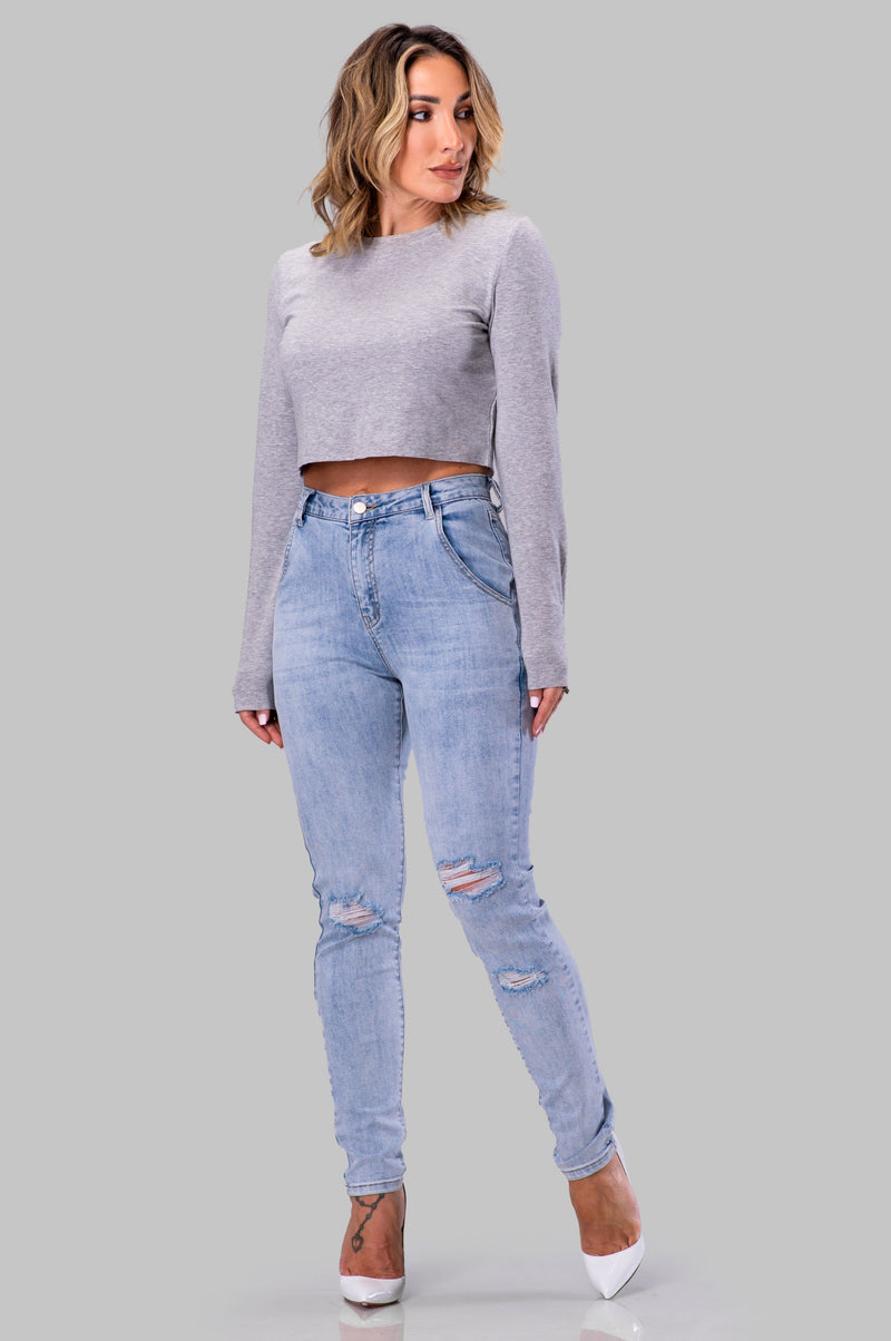 DEIRA JEANS [BLUE]