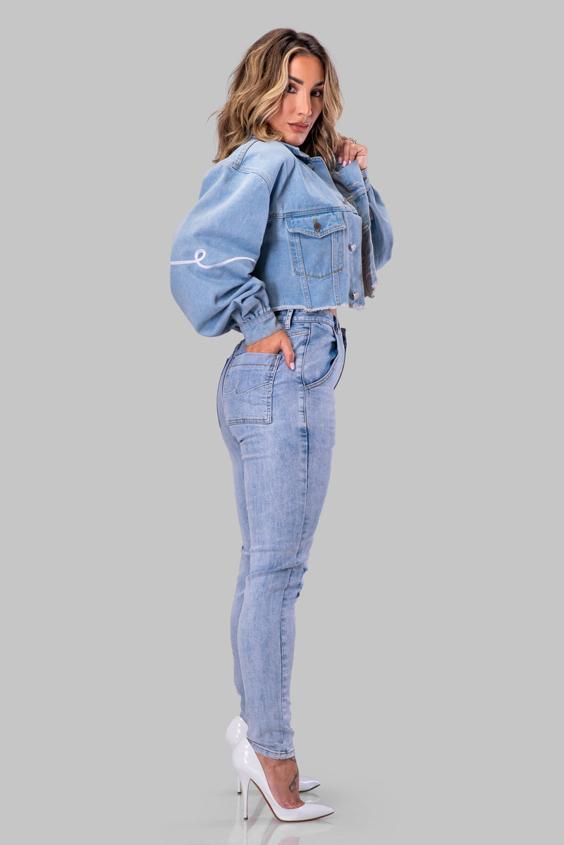 DEIRA JEANS [BLUE]