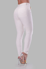 DEIRA JEANS [WHITE]