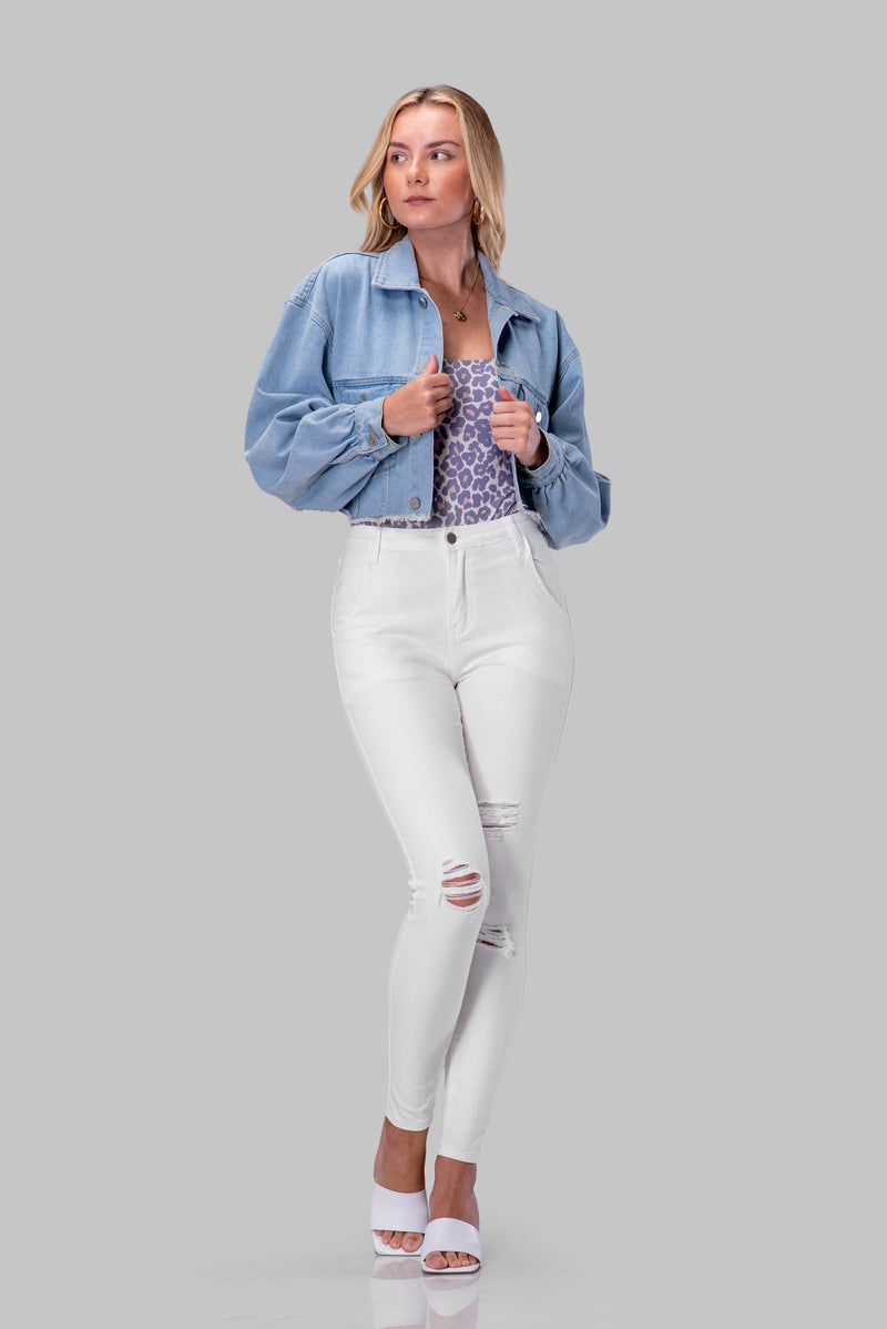 DEIRA JEANS [WHITE]