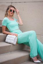 DIEYNABA PANT SET [MINT]