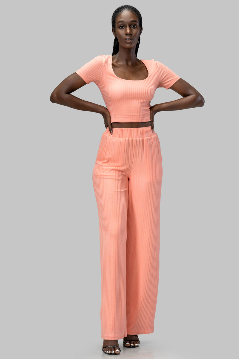 DIEYNABA PANT SET [CORAL]