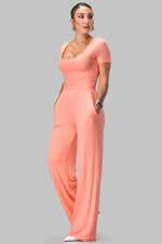 DIEYNABA PANT SET [CORAL]