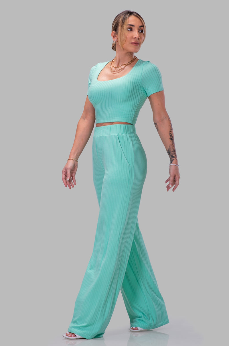 DIEYNABA PANT SET [MINT]