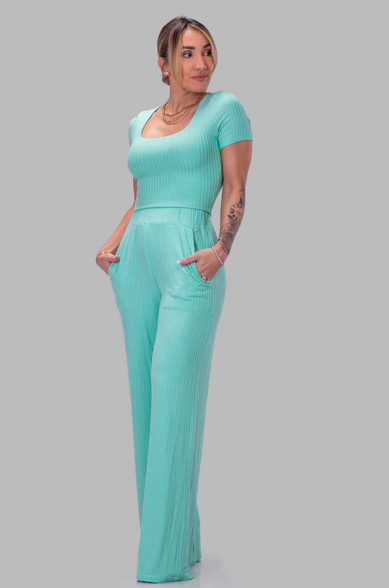 DIEYNABA PANT SET [MINT]