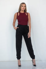 DIXIE TOP [BURGUNDY]
