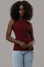 DIXIE TOP [BURGUNDY]