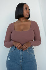 EGREIS BODYSUIT [MAUVE]