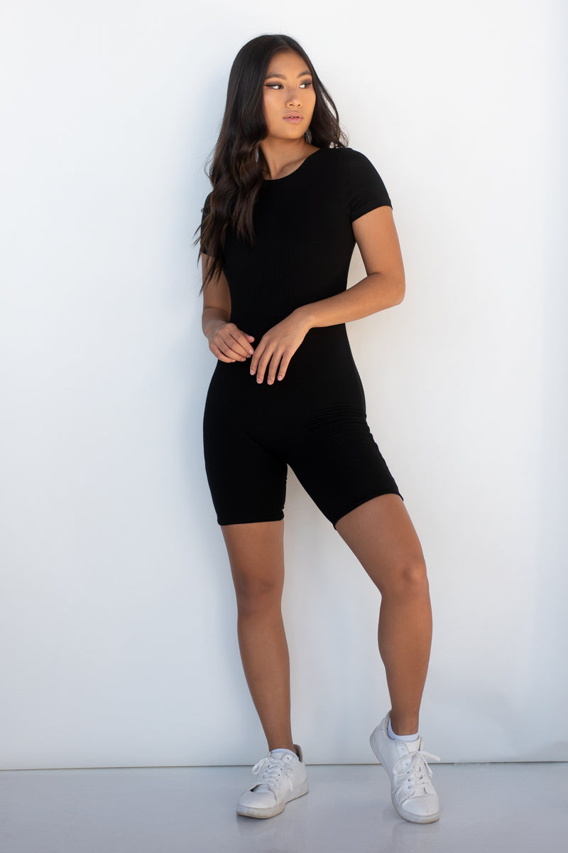 ESPERANZA ROMPER [BLACK]