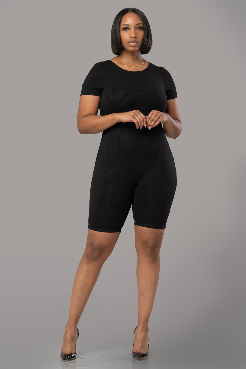 ESPERANZA ROMPER [BLACK]