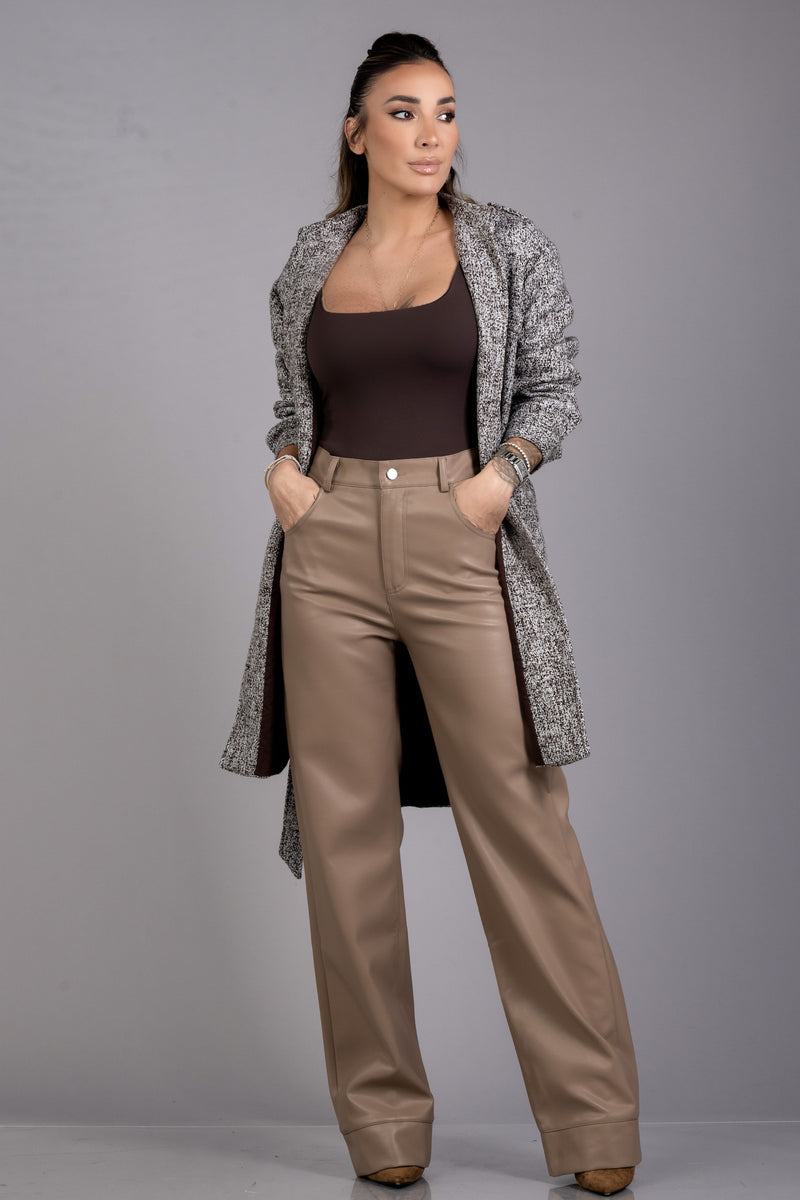 ALLURA BODYSUIT [BROWN]