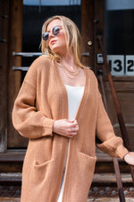 GRETCHEN CARDIGAN [CAMEL]