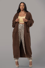 GRETCHEN CARDIGAN [BROWN]