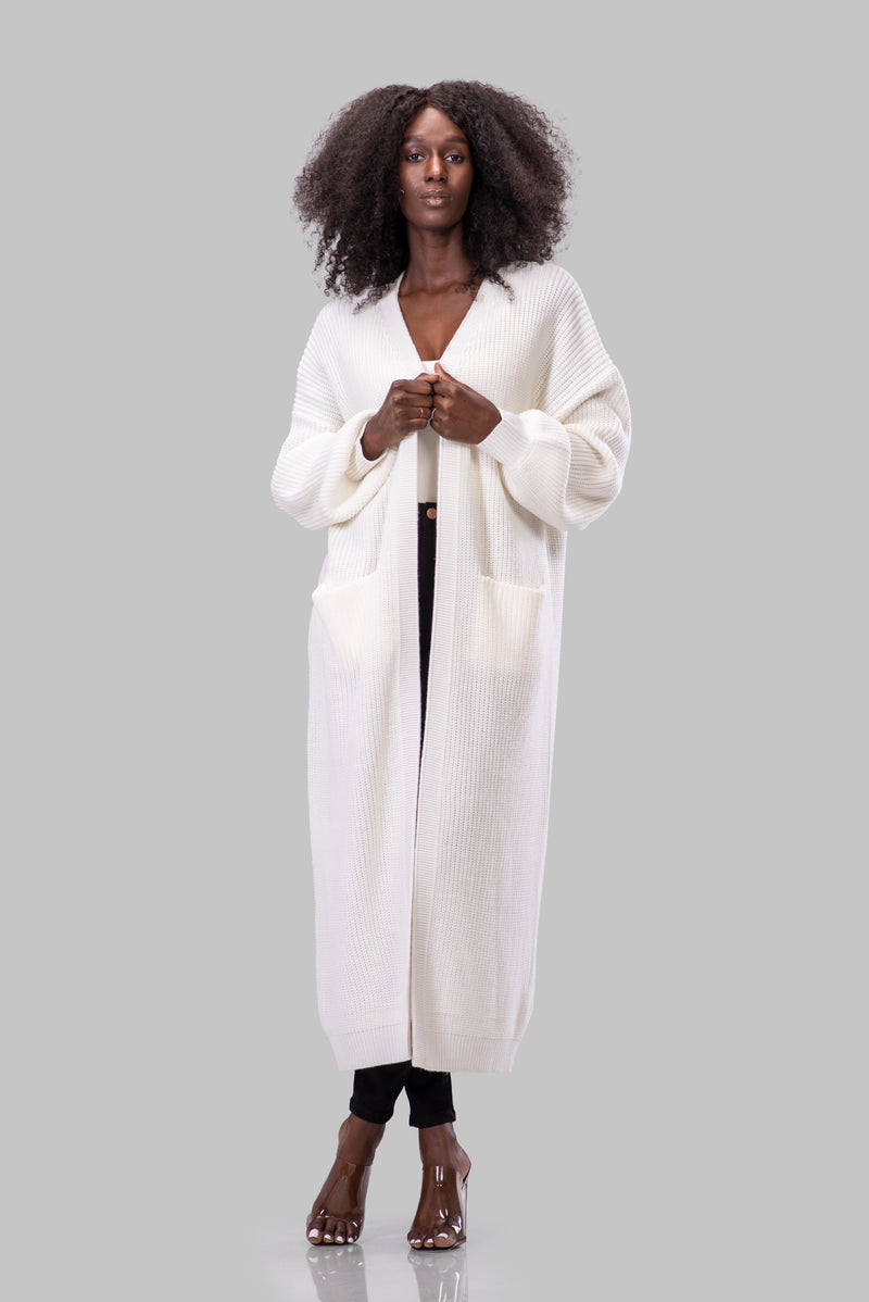GRETCHEN CARDIGAN [WHITE]
