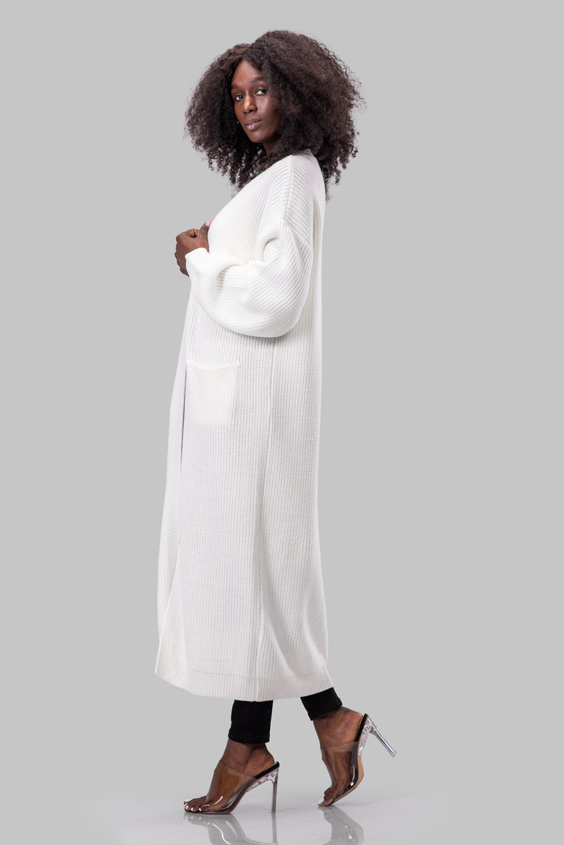 GRETCHEN CARDIGAN [WHITE]