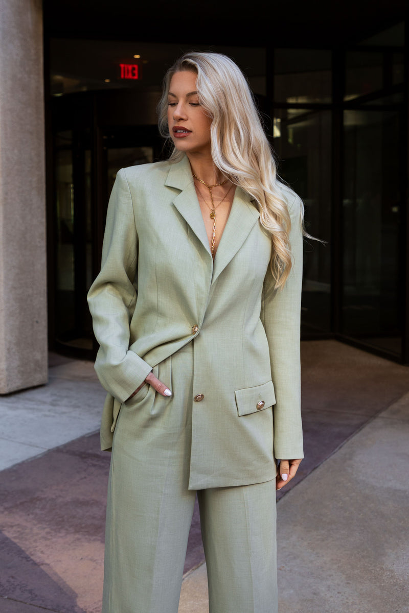 HARMONY BLAZER [SAGE]