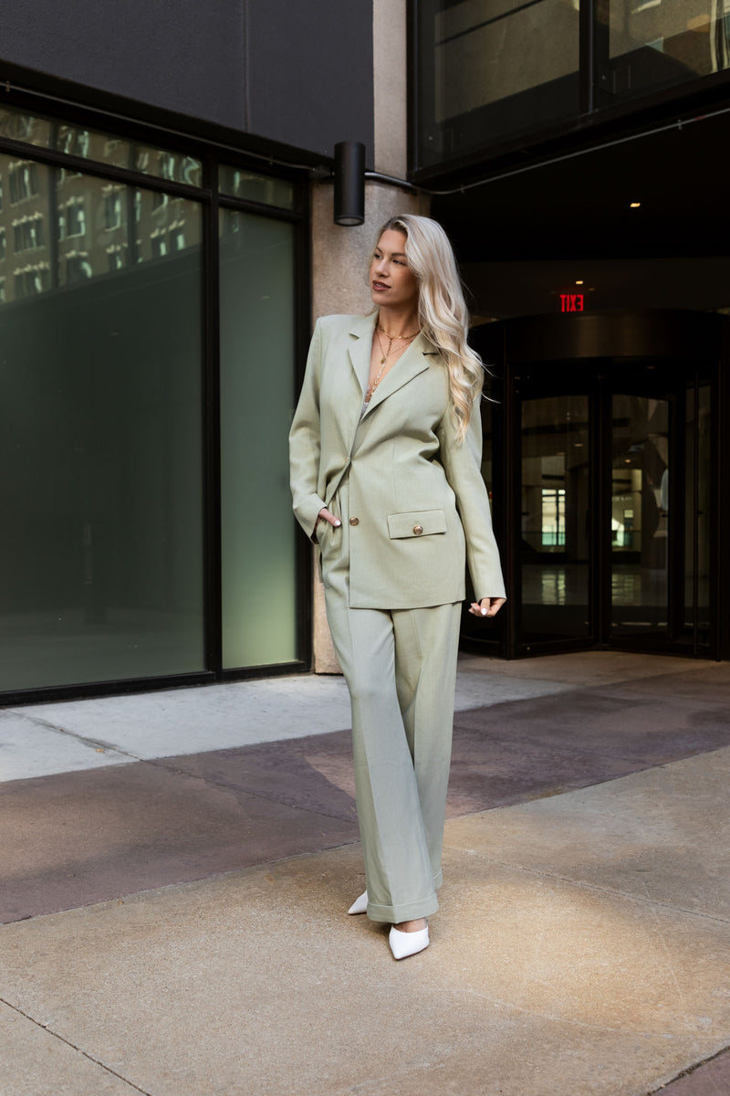 HARMONY BLAZER [SAGE]