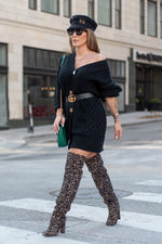 MARCELLA CARDIGAN [BLACK]