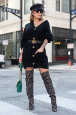 MARCELLA CARDIGAN [BLACK]