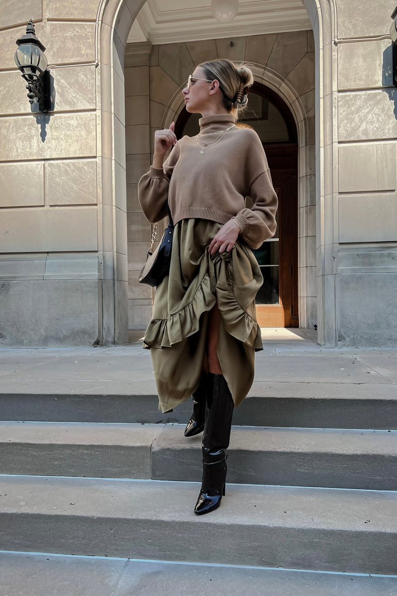 ERIN SWEATER [BROWN]