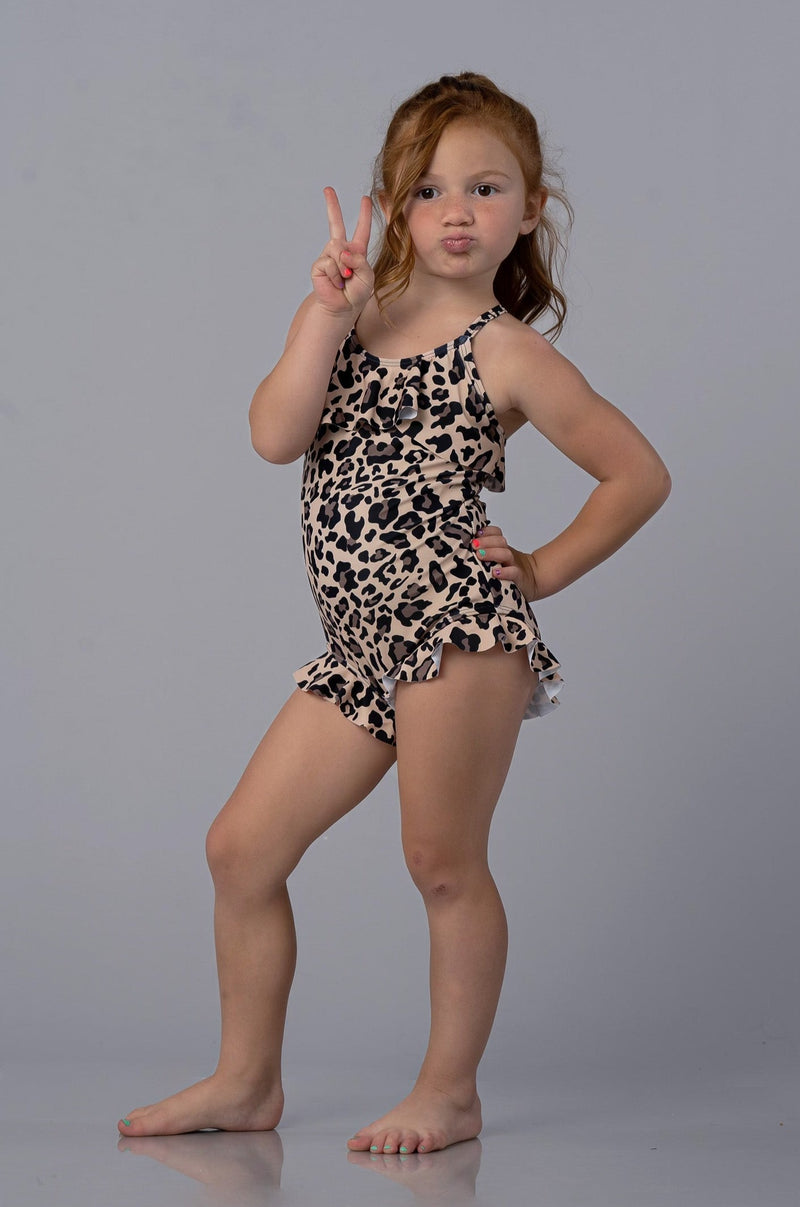 IVY ANTILLES ONE PIECE [LEOPARD]