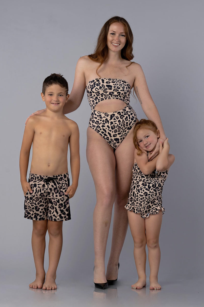 IVY ANTILLES ONE PIECE [LEOPARD]