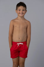 IVY CAMBODIA SWIM SHORTS [RED]