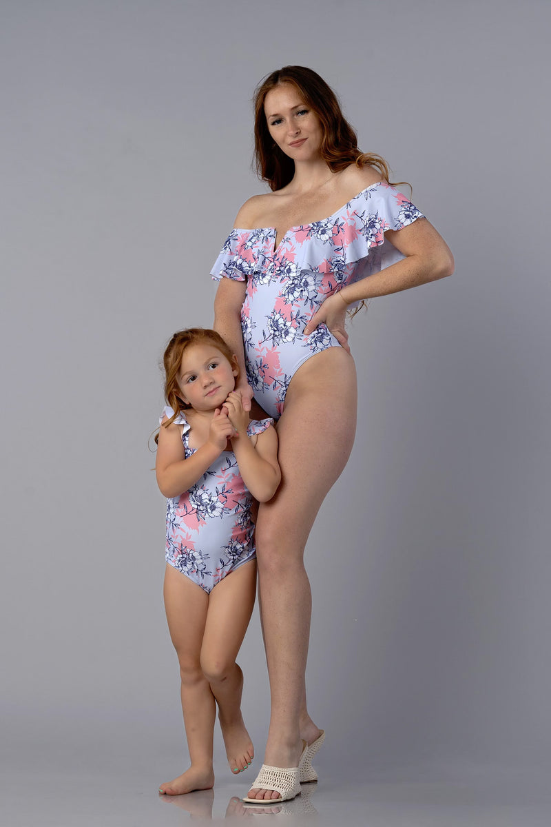 IVY ST LUCIA ONE PIECE [LILAC FLORAL]