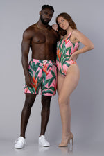 GALAPAGOS ONE PIECE [PINK TROPICAL]