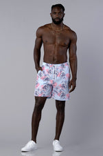 TRINIDAD SWIM SHORTS [LILAC FLORAL]