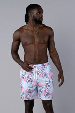 TRINIDAD SWIM SHORTS [LILAC FLORAL]