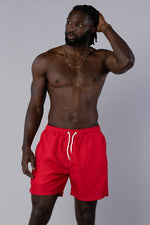 SAINT VINCENT SWIM SHORTS [RED]