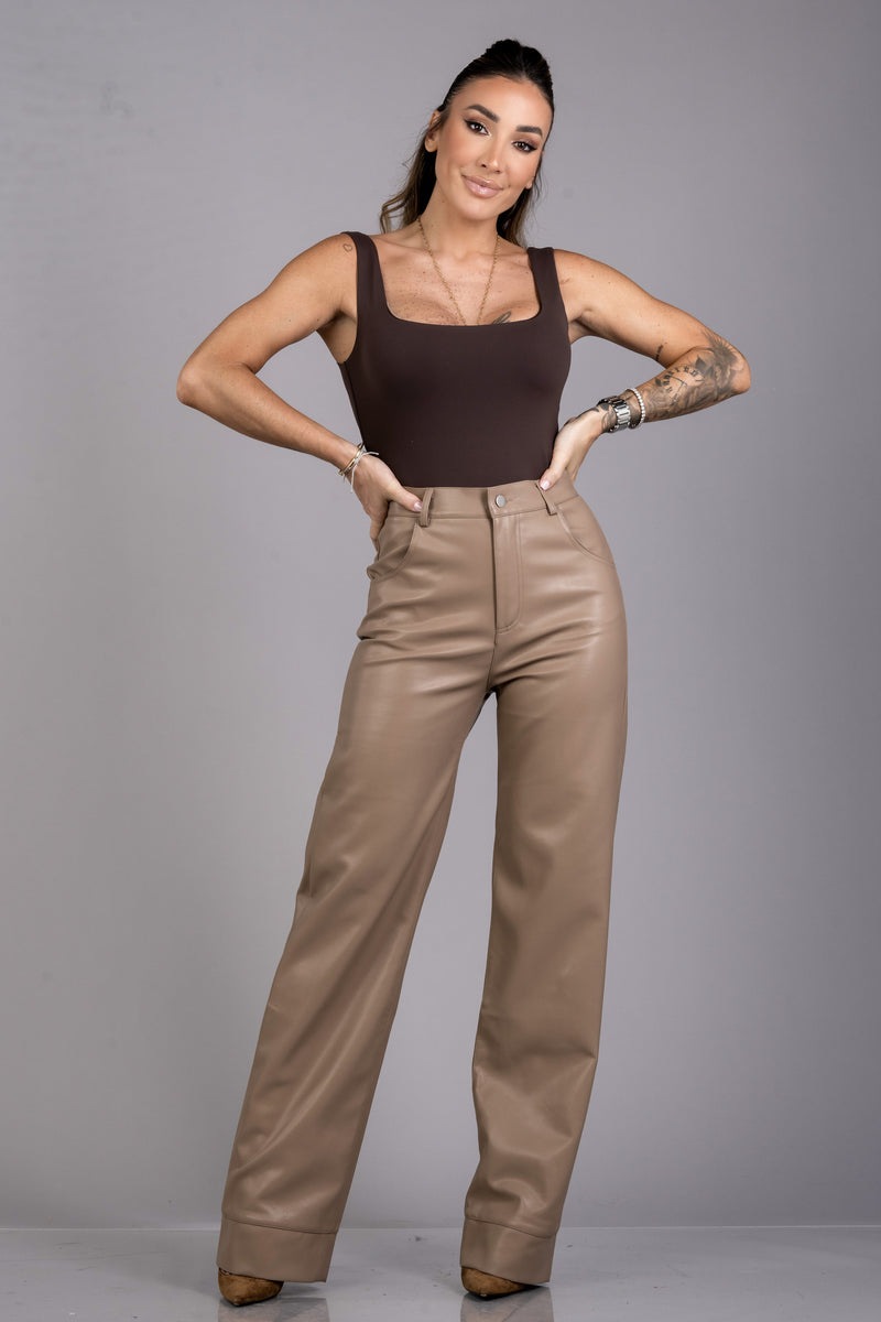 ALLURA BODYSUIT [BROWN]