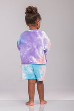 IVY KAI SHORTS [PURPLE TIE DYE]