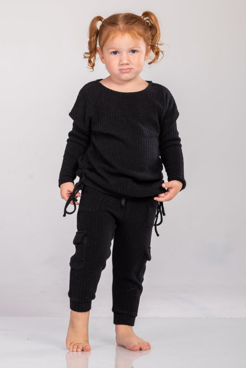 IVY ADDISON SET [BLACK]