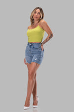 JANNY TANK TOP [LIME GREEN]