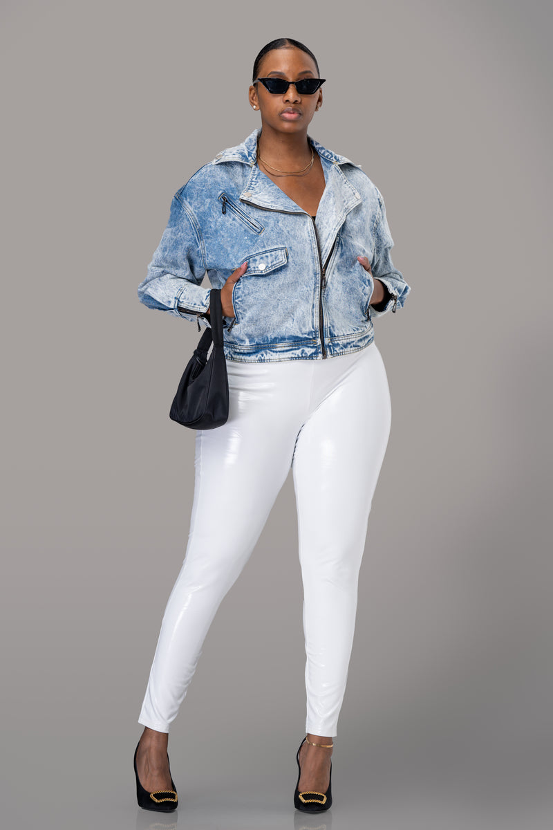 JENESSA LEGGINGS [WHITE]