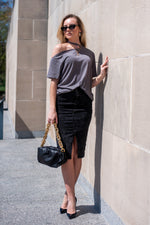 COLBY TEE [GRAY]