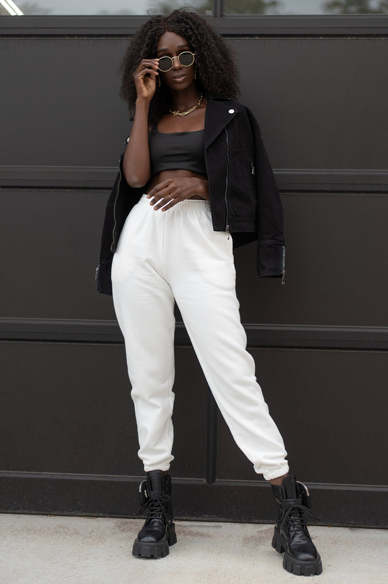 KAI JOGGERS [WHITE]