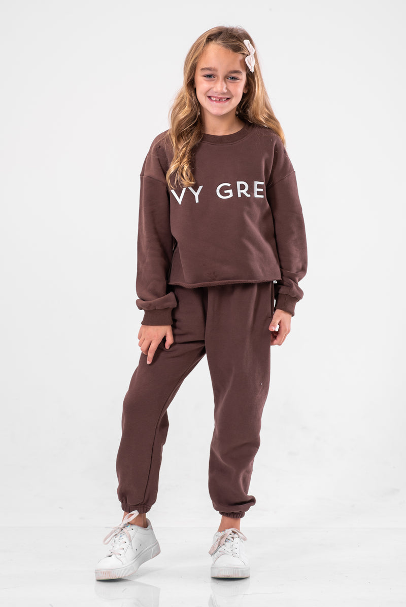 IVY KAI SWEATSHIRT [BROWN]