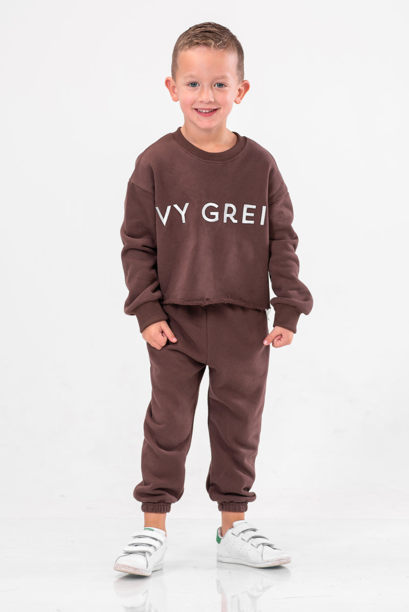 IVY KAI SWEATSHIRT [BROWN]