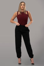 DIXIE TOP [BURGUNDY]