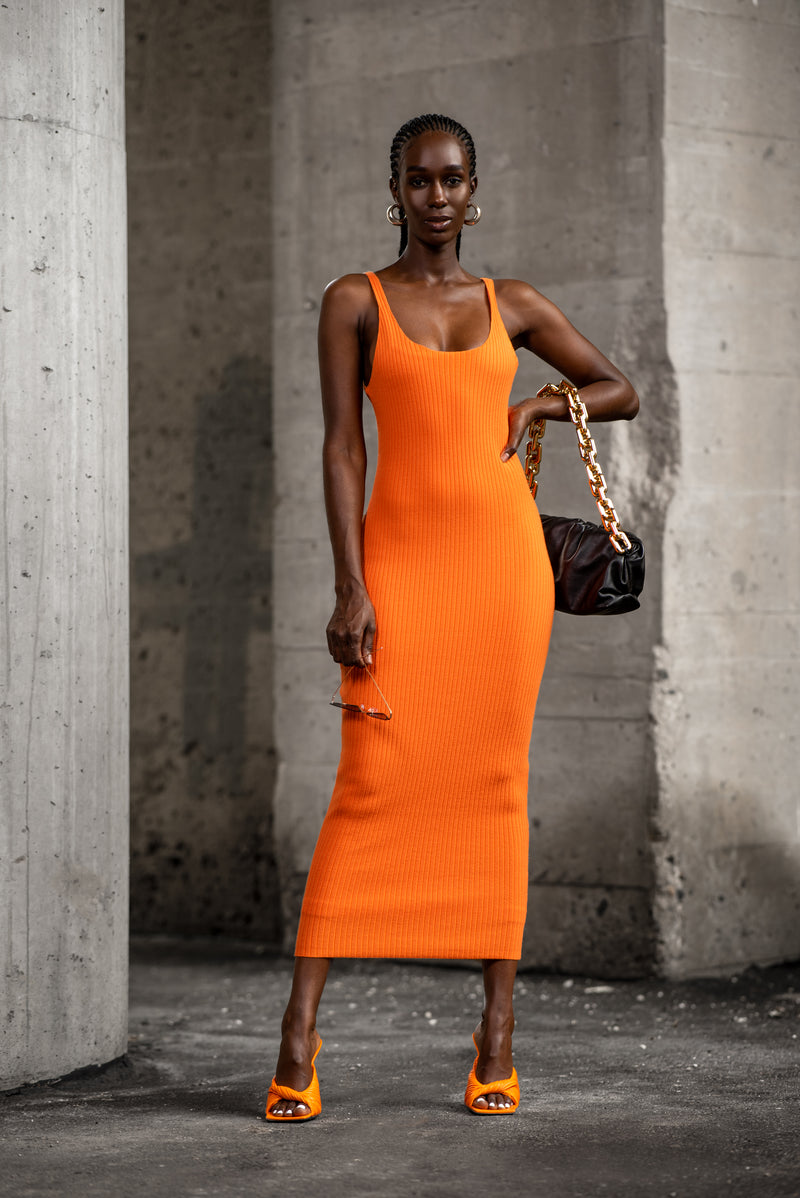 LAURIE DRESS [ORANGE]